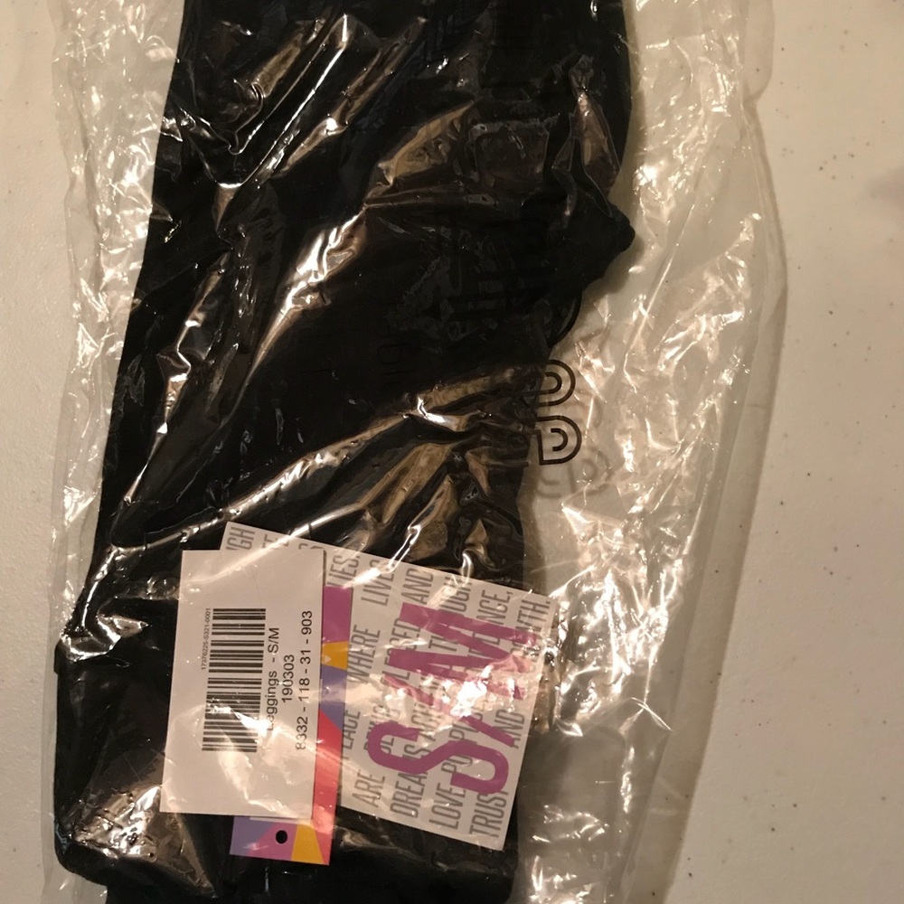 LLR S/M Kids Leggings SOLID BLACK LuLaRoe NWT